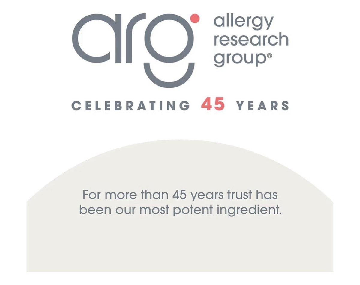 Allergy Research Group Magnesium Citrate Bone Health Energy Stress Response 90ca