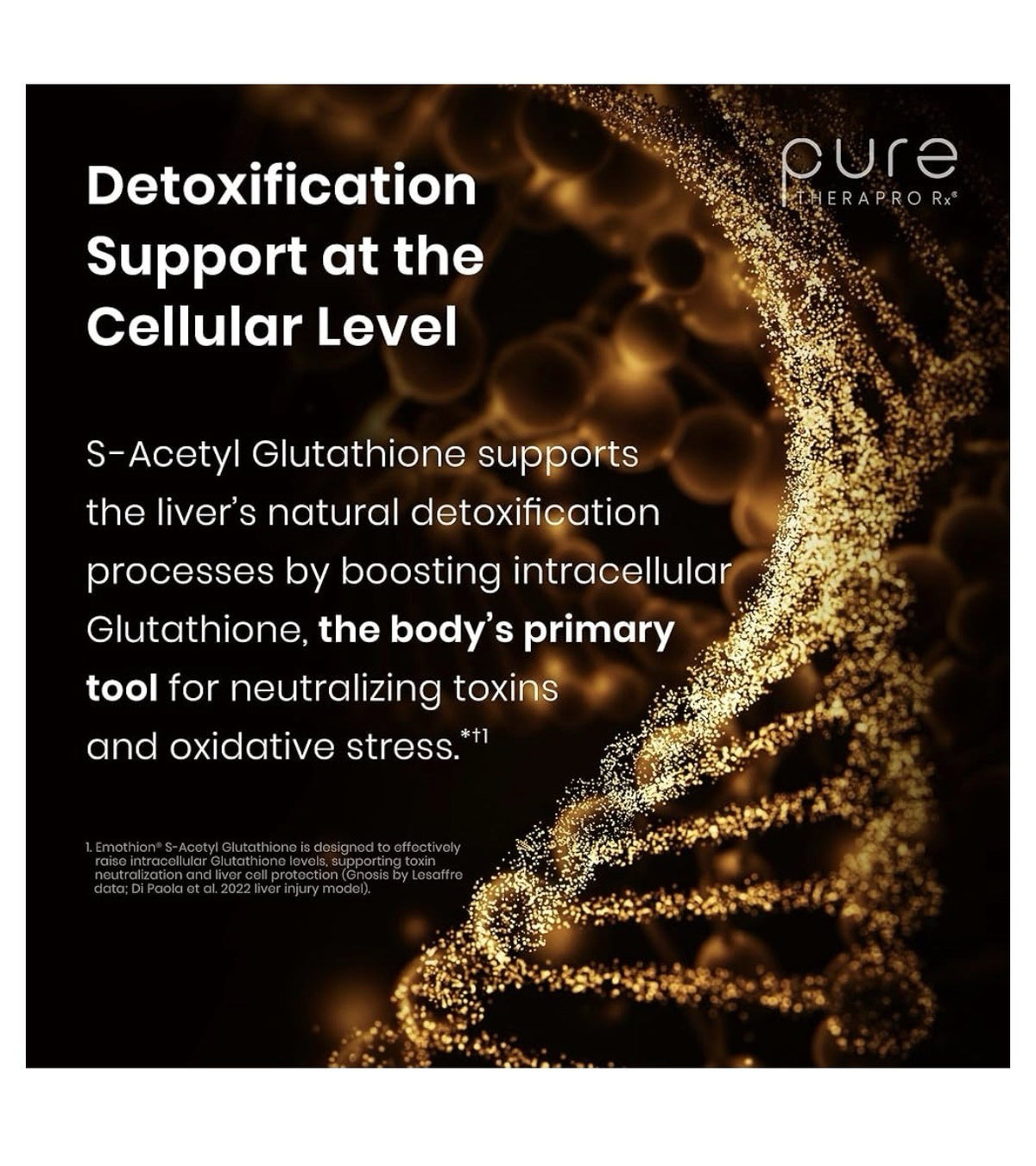 Pure Therapro Rx S-Acety!Glutathione Gold 200mg 2 MonthSupply Acid-Resistant