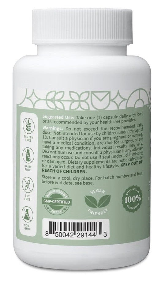 Pattern Wellness Sea Moss Complex supports Immune Digestive Health 30 Capsules