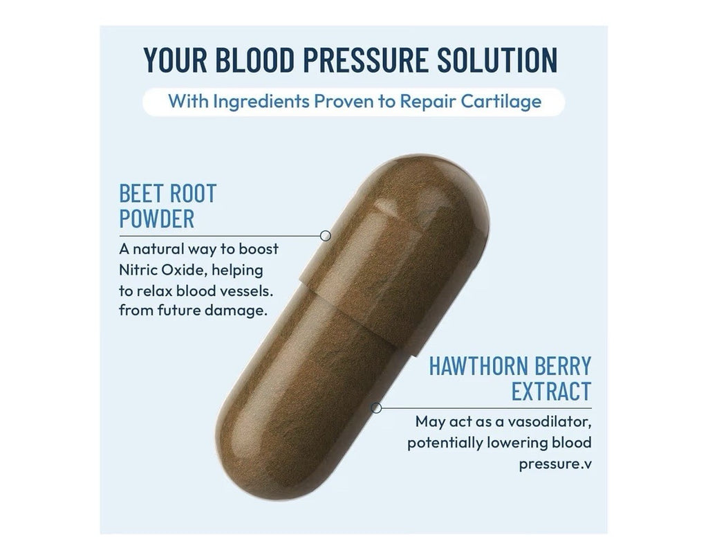 Vazopril Blood Pressure Support Supplement Healthy Heart Blood Circulation 2Pack