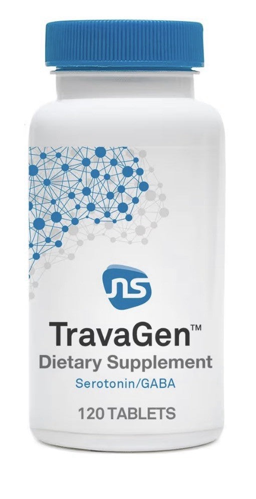 Neuroscience TravaGen Emotional Support and Stress Relief Supplement 120 Tablets