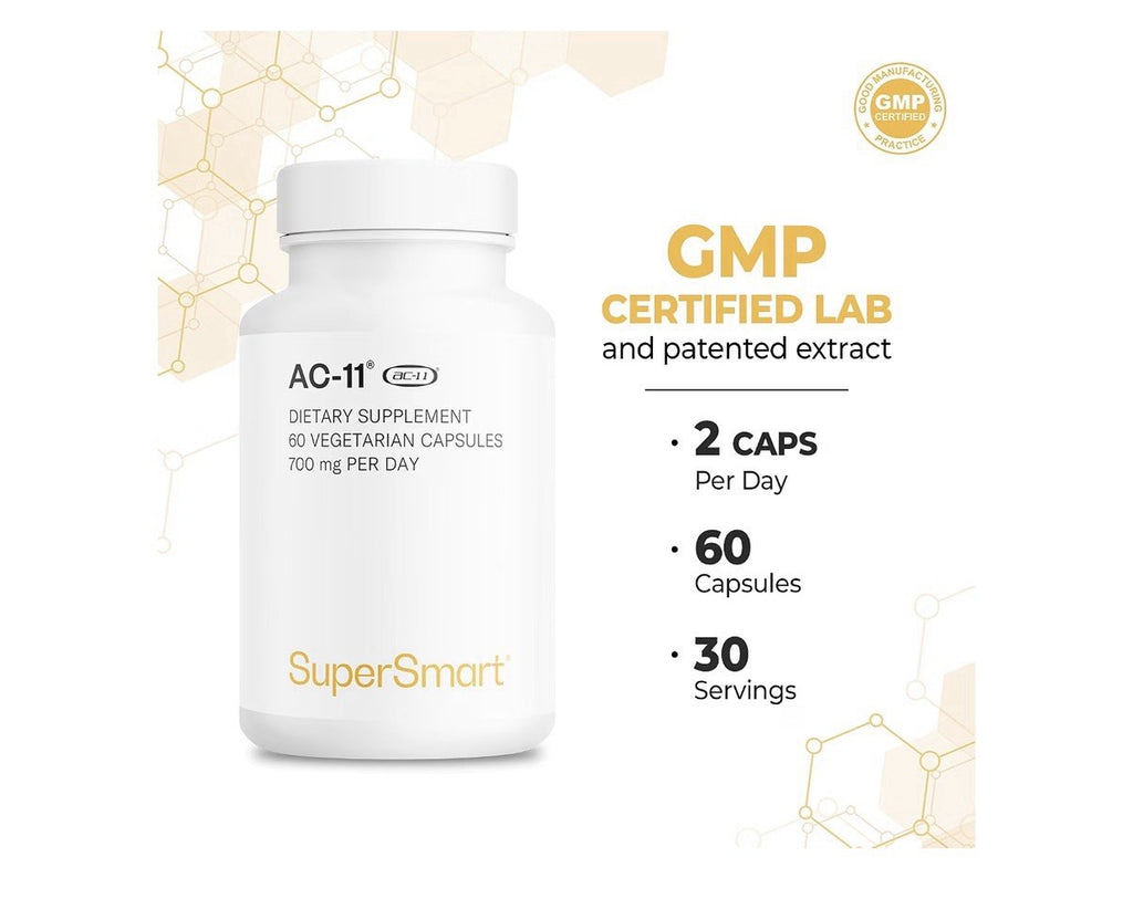 Supersmart AC-11 Supplement 700 mg Per Day 60 Capsules
