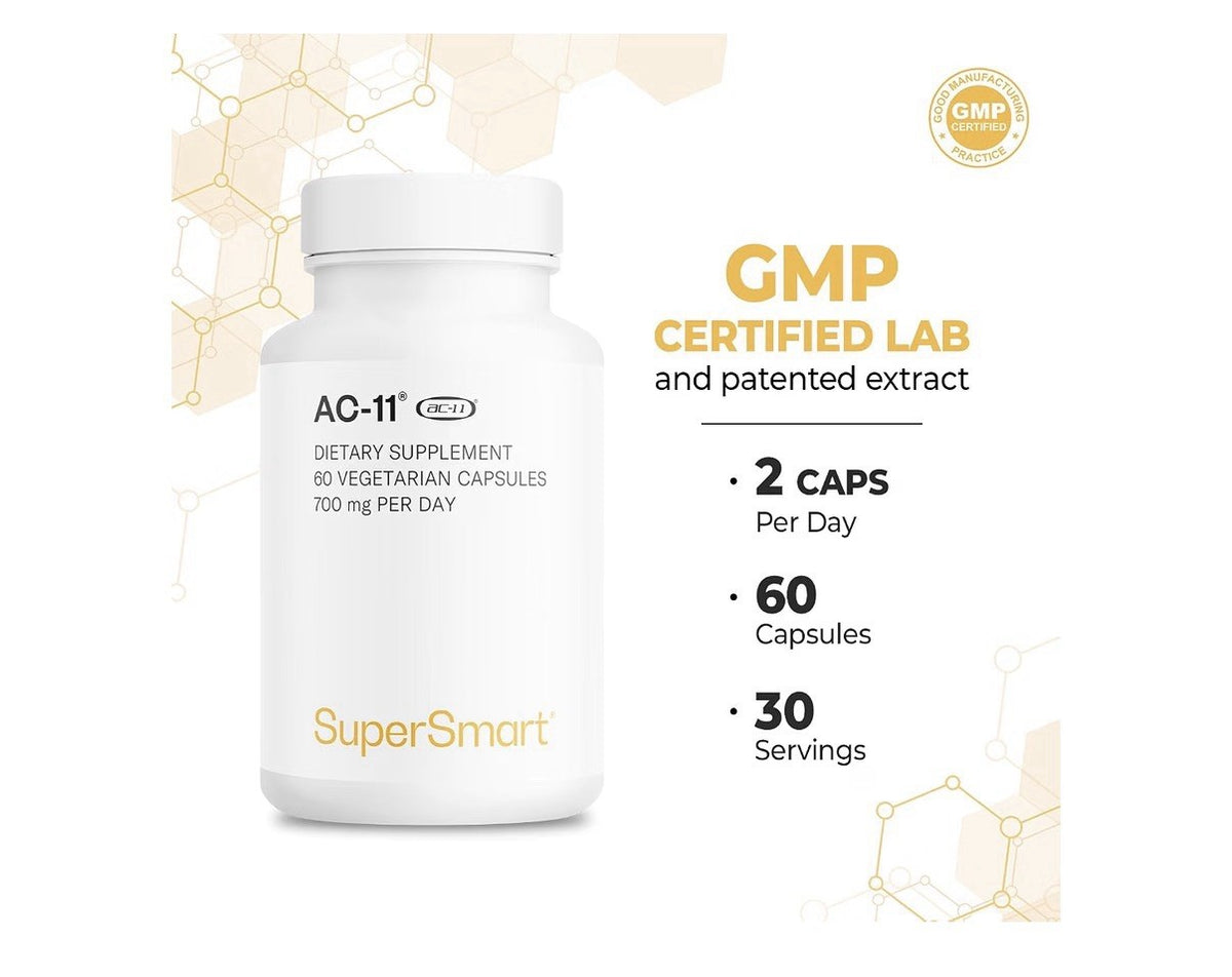 Supersmart AC-11 Supplement 700 mg Per Day 60 Capsules