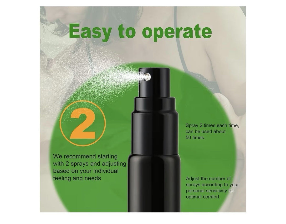 UTBT Delay Spray for Men No Numbing Sensations Better Stamina Endurance Spray