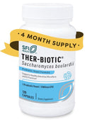 SFI Health THER-BIOTIC Saccharomyces Boulardii Probiotic Yeast Formula 120 Caps
