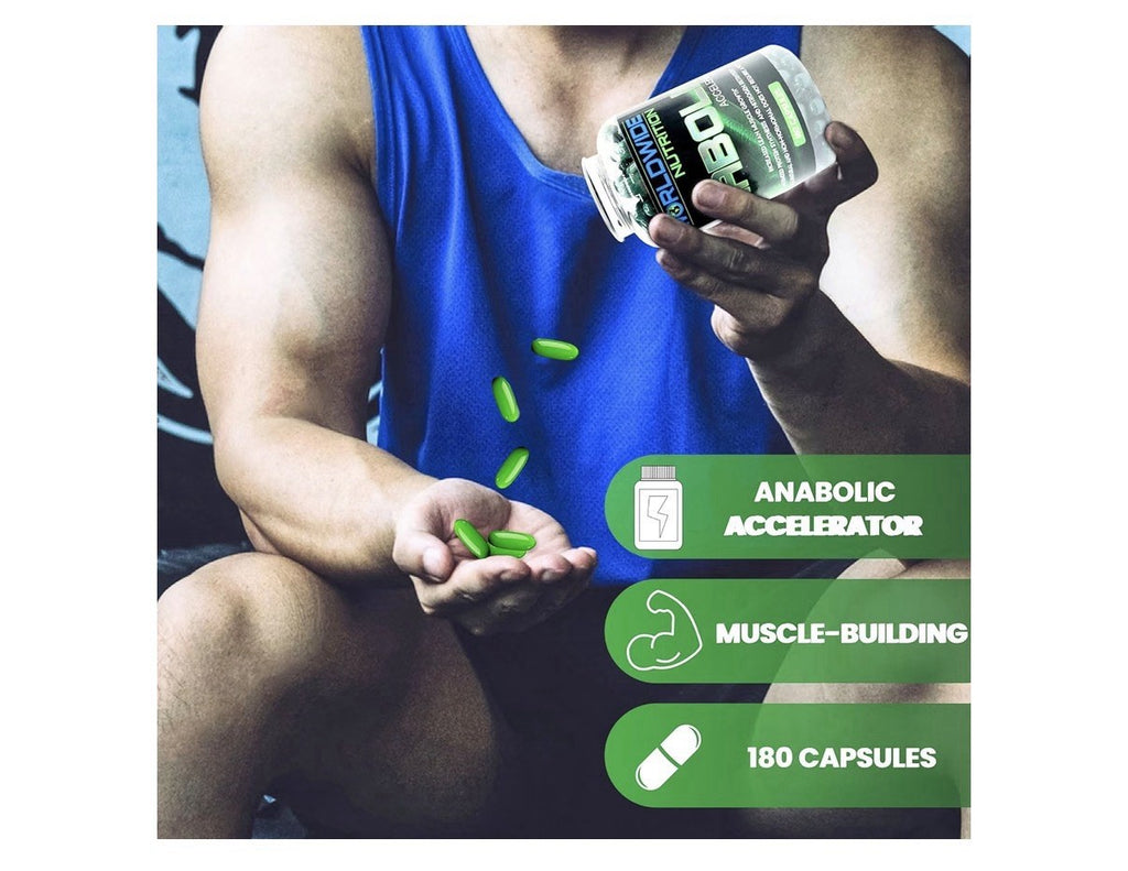 Worldwide Nutrition Anabolic Accelerator For Men Energy Workout Recovery 180caps