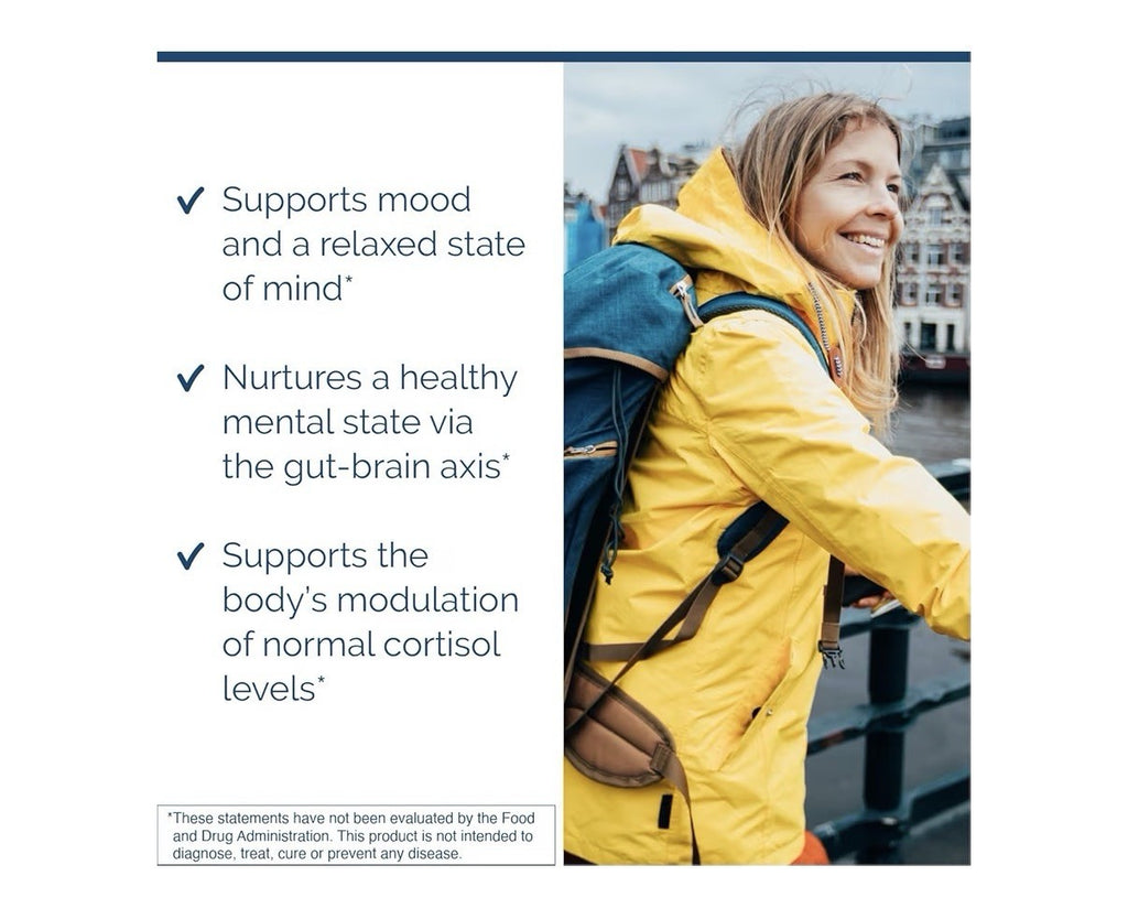 Researched Nutritionals AnxiaEase Stress Mood Support Cortisol Management 120cap