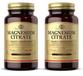 2Pack Solgar Magnesium Citrate Healthy Bones Support Nerve System Muscles 240cap