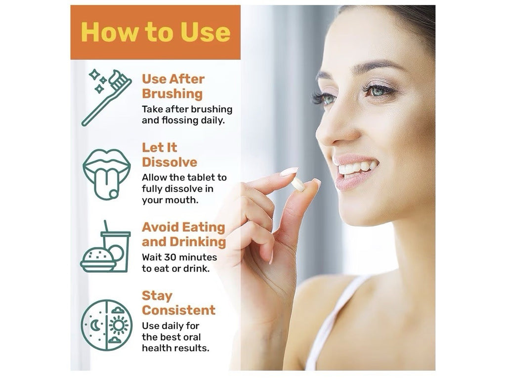 2 Pack ProBiora Probiotic Oral Care Supplement Gum Teeth Health Chewable Orange
