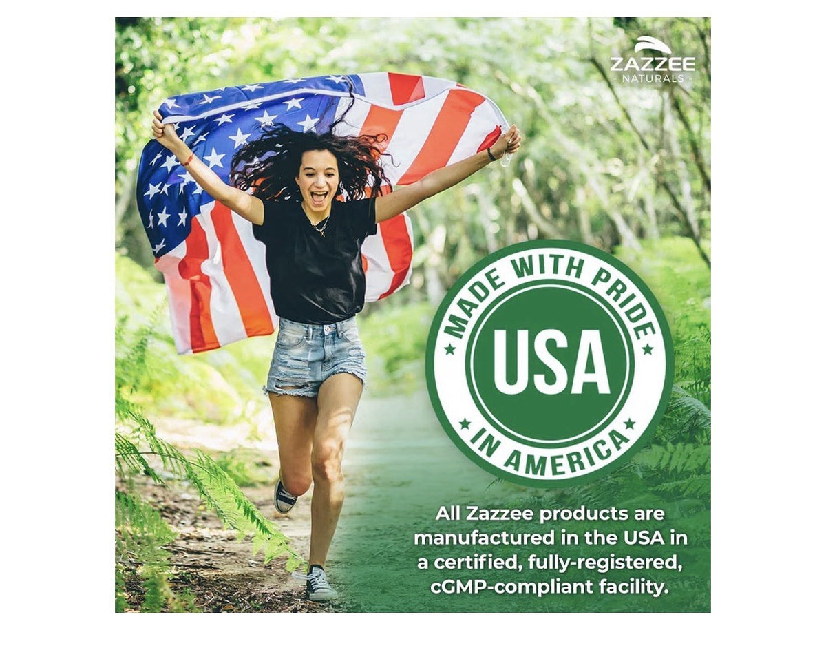 Zazzee Boswellia Supports Healthy Joint Mobility 6 Month Supply 180 Capsules