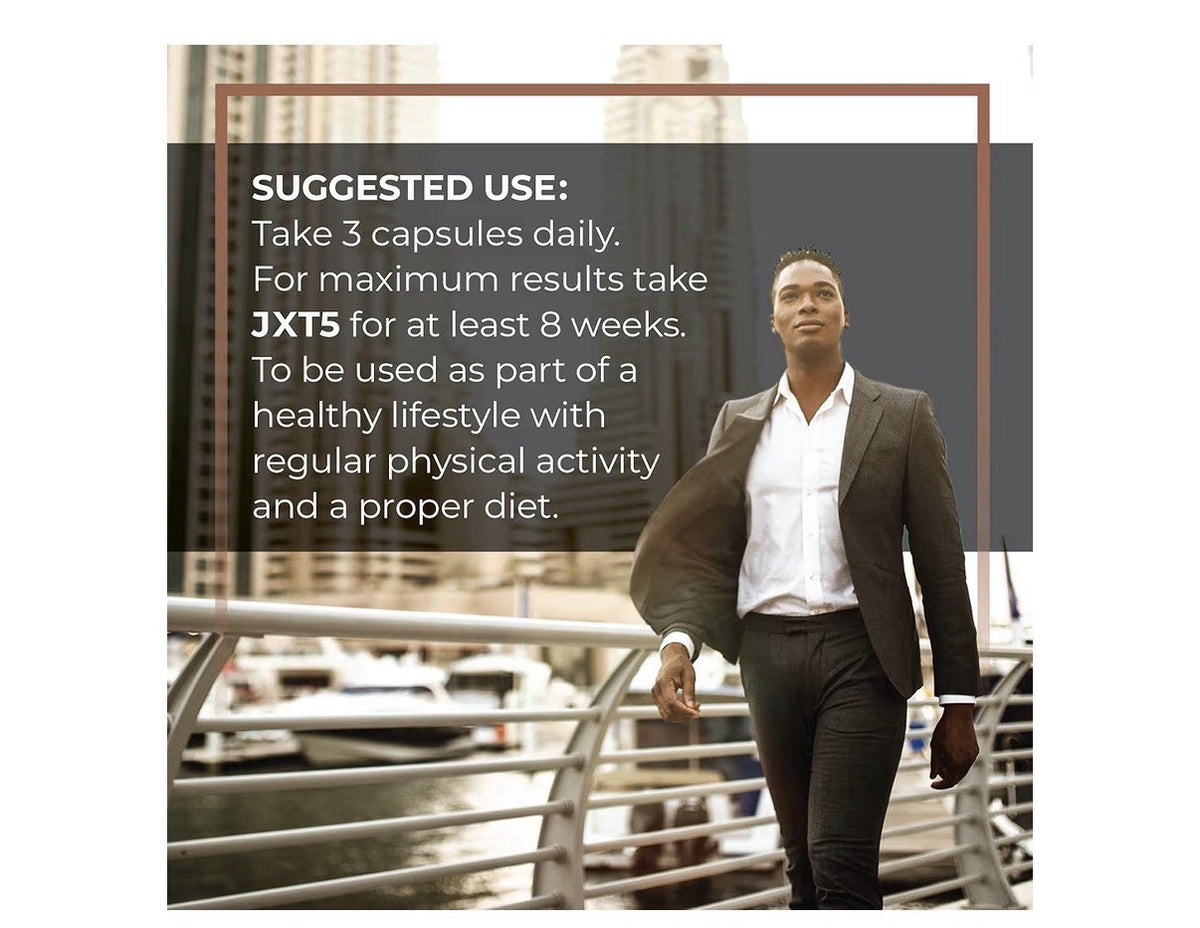 JXT5 Joint Health 5-in-1 Men's Health Supplement to Libido Prostate Vision 90Cap