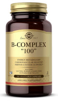 Solgar B-Complex "100" Nervous System Support Energy Metabolism 100 Capsules