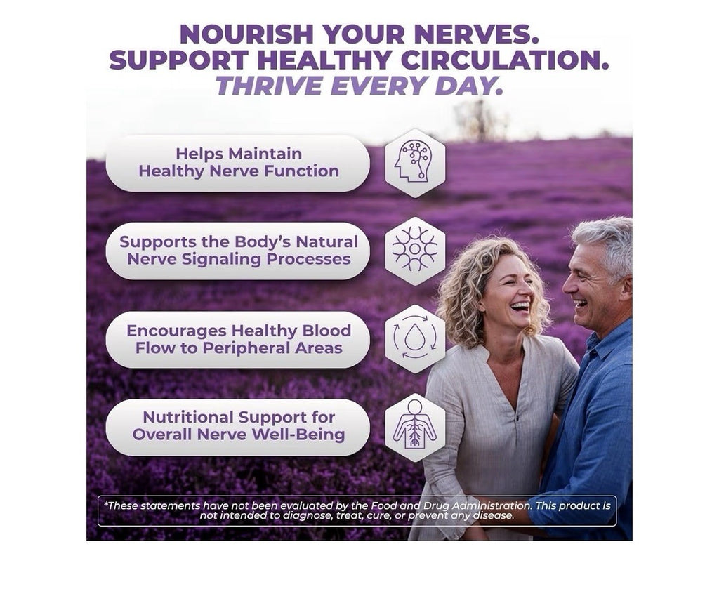 2 Pack Vital Nutritive Vital Nerve Relief Flow Circulation Vascular Health