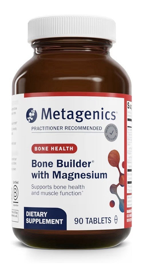 Metagenics Bone Builder with Magnesium for Comprehensive Bone Strength 90 Tablet