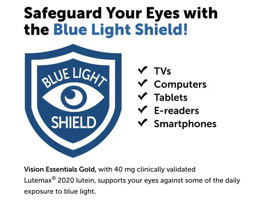 Dr. Whitaker's Vision Essentials Gold - Eye Health Supplement
