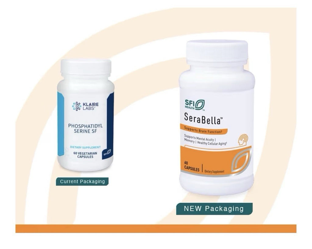 SFI Health SeraBella Support Brain Function Mental Clarity Memory Cognitive 60ca