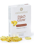 Oxiceutics D&O Glow 4000 IU D3 (100 mcg) Vitamin D3 Omega 3 30 Capsules