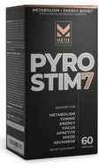 METISNutrition Pyro Stim 7 Metabolism Energy Boost Toning 60 Capsules