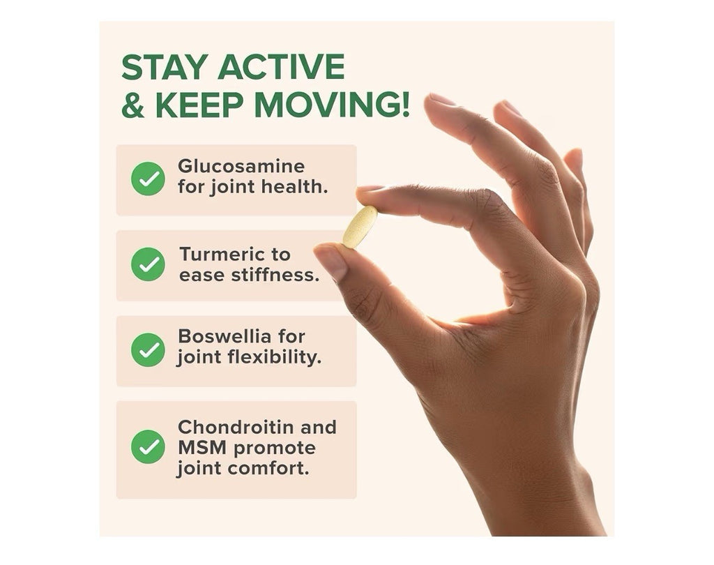 Zenwise Health Joint Support Supplement with Glucosamine Chondroitin MSM 90 Tabs