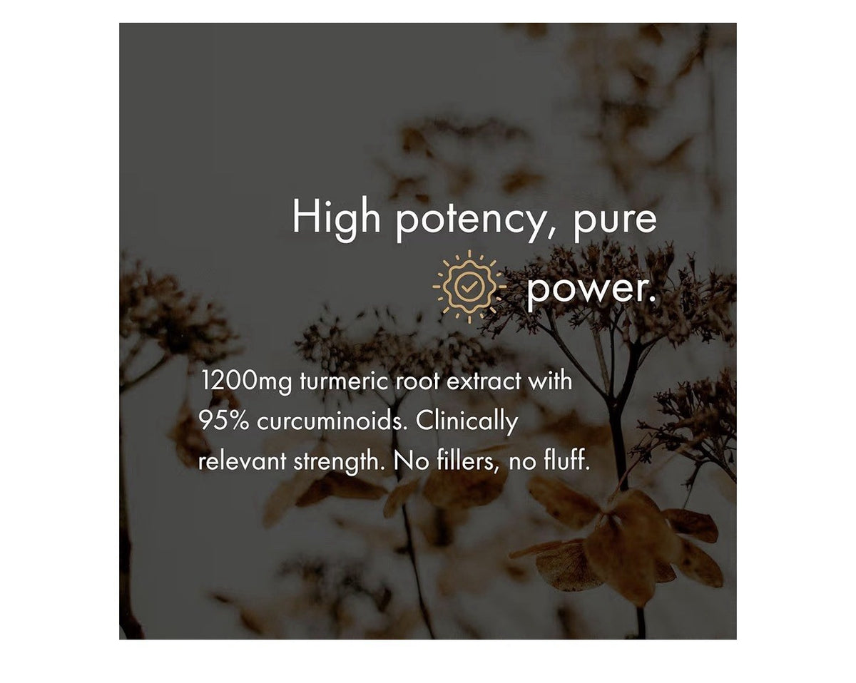 NAOMI Turmeric Curcumin High Potency 1200mg Support Healthy Inflammatory Respons