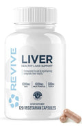 Revive Liver Cleanse Detox & Repair Supplement Reduce Inflammation 120 Capsules