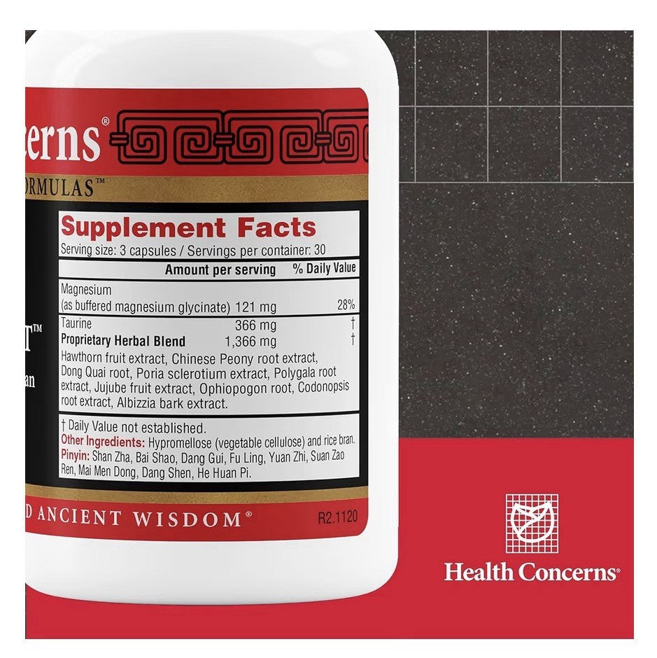 Health Concerns Calm Spirit Herbal Supplement Stress Relief for Men, Women 90cap