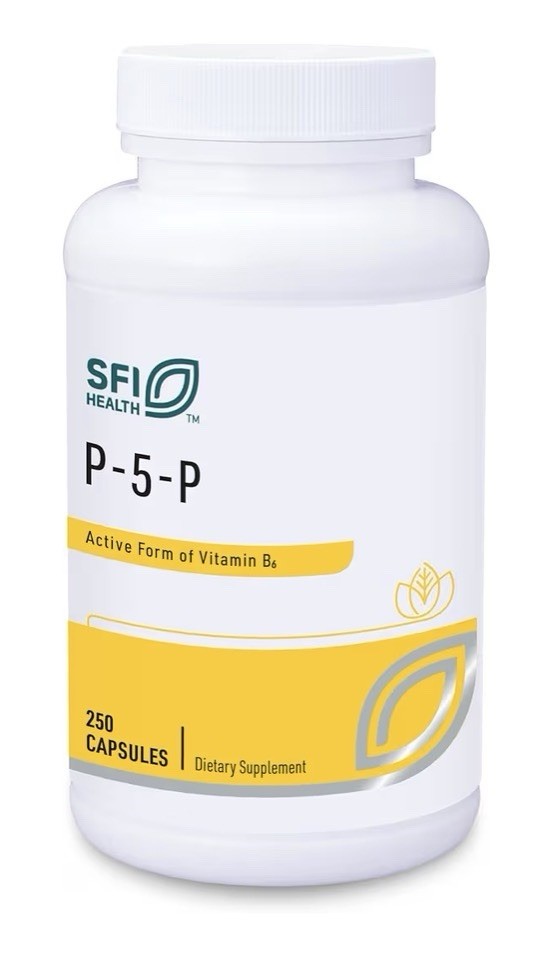 SFI Health P-5-P Active Form Of Vitamin B6 30 Milligrams Bioactive 250 Capsules