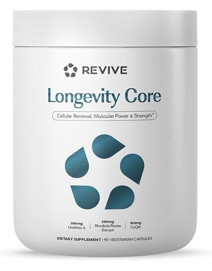Revive Longevity Core Cellular Renewal Muscular Power Healthy Aging 90 Capsules