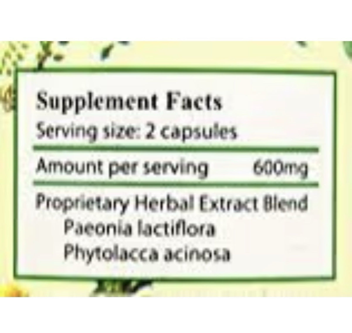 Chi's Enterprise Bamboo Extract 120 Capsules Dietary Supplement