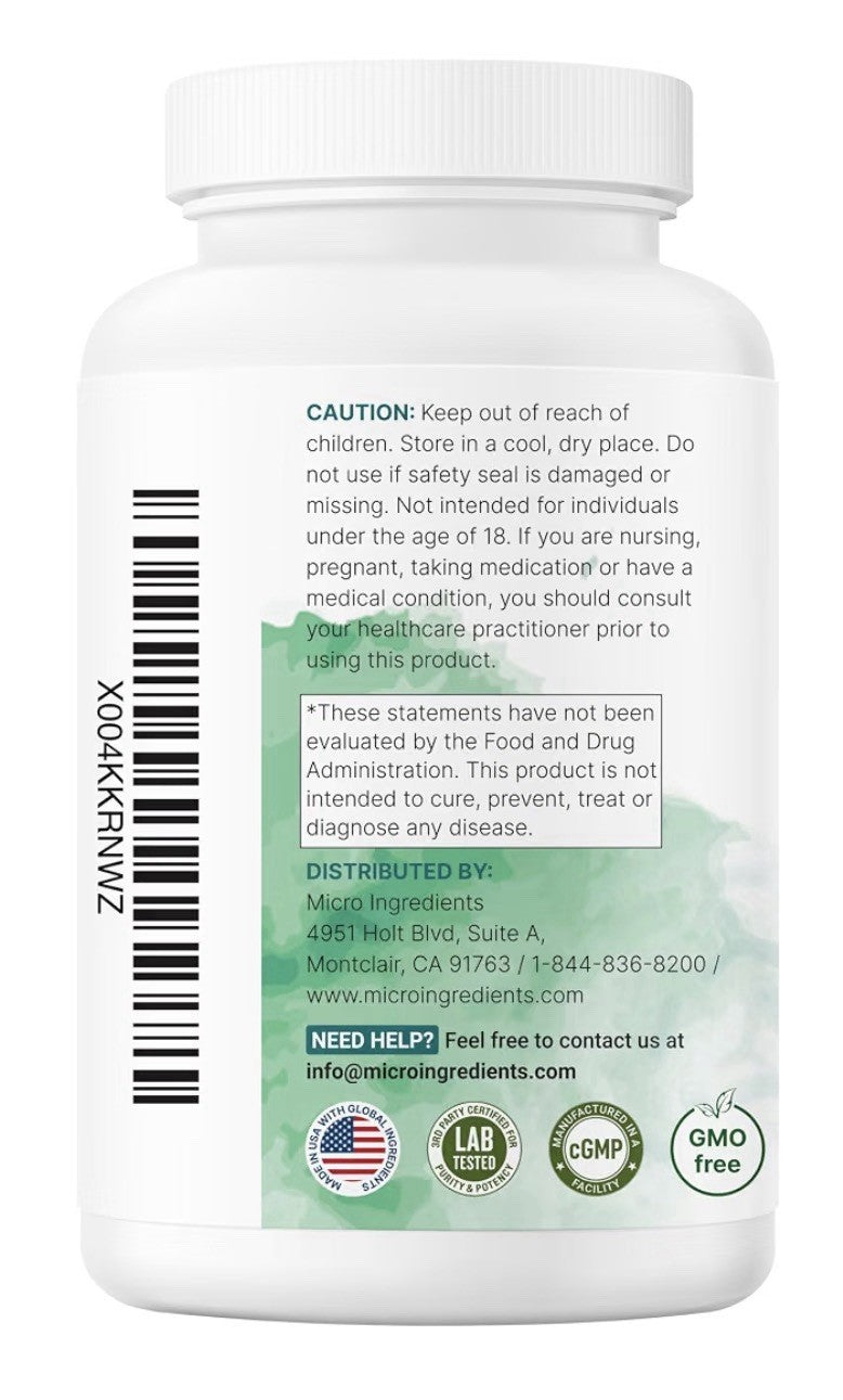 Micro Ingredients Super Enzymes + Prebiotics Probiotics Digestive Formula 240cap