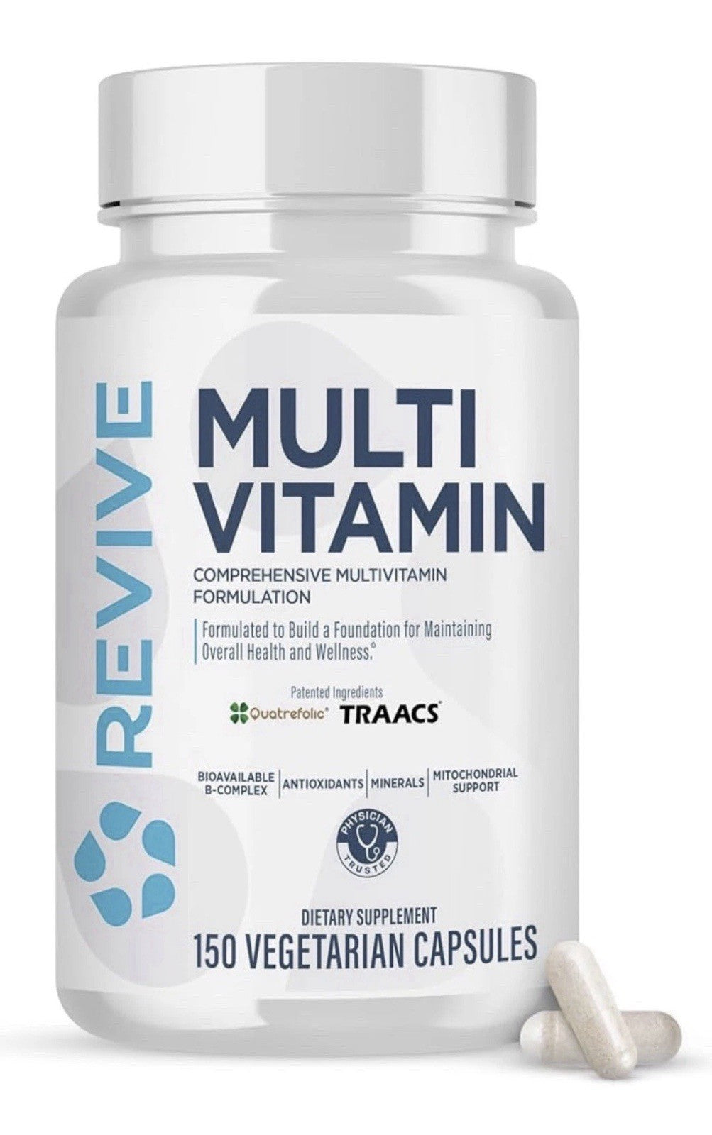 Revive MultiVitamin Daily Overall Health And Wellness for Men & Women 150capsule