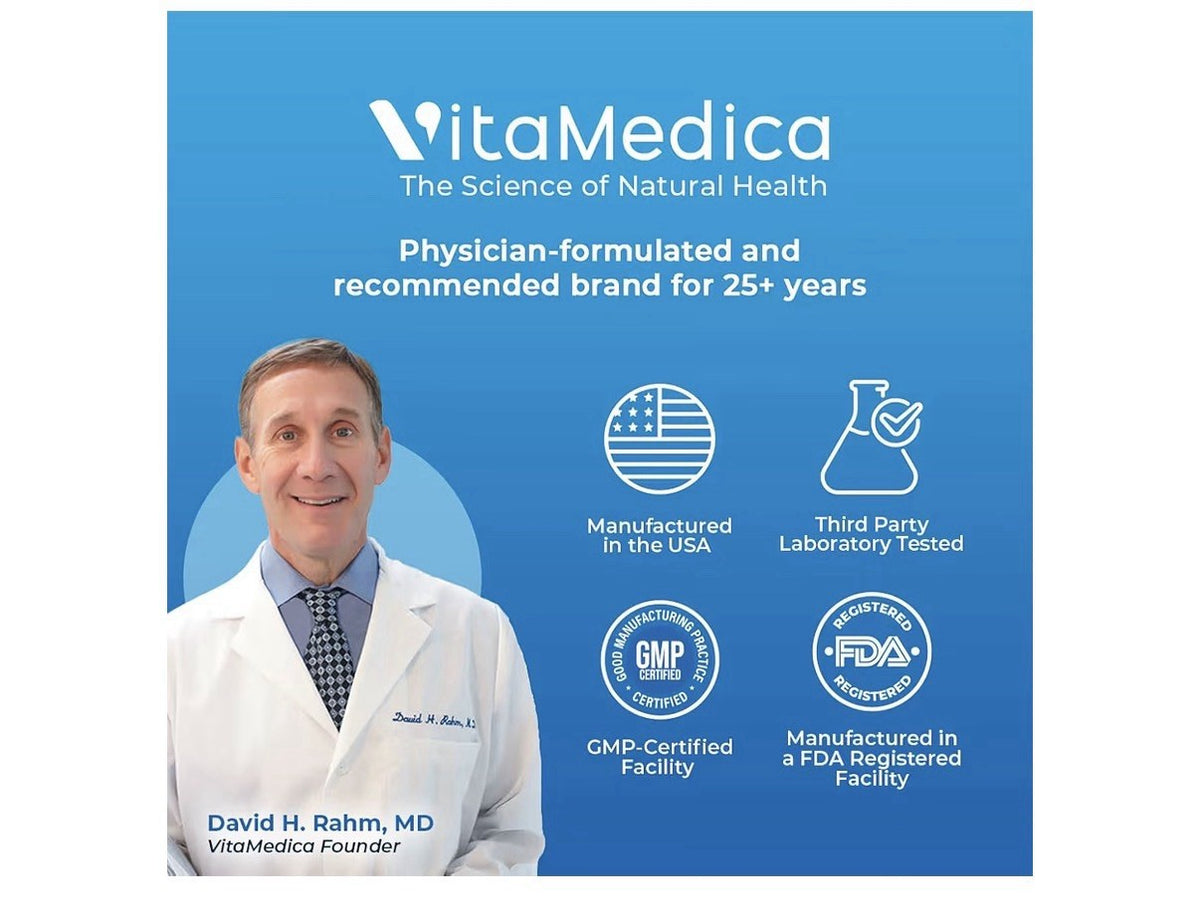 VitaMedica Clear Skin Formula Skin Clarifying Supplement For Women & Men 60caps