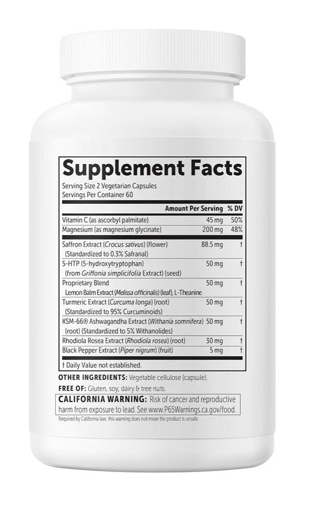 Micro Ingredients Saffron + Advanced 10in1 Clean Ingredients 120 Veggie Capsule