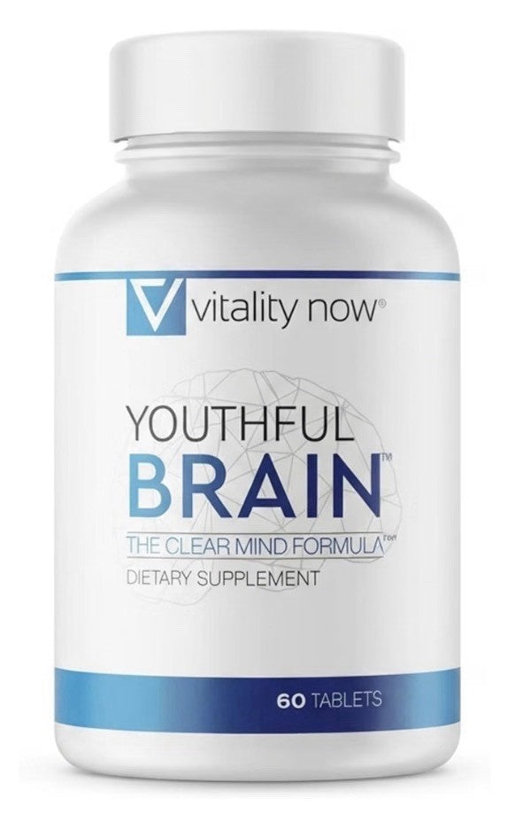 Vitality Now Youthful Brain The Clear Mind Formula Memory Brain Support 2 Pack