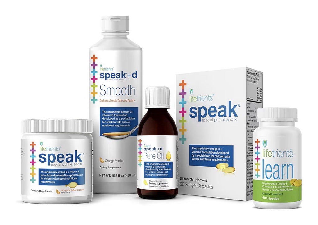 Lifetrients Speak + D Omega-3 + Vitamin D3 For Children 60 Twist Off Softgel