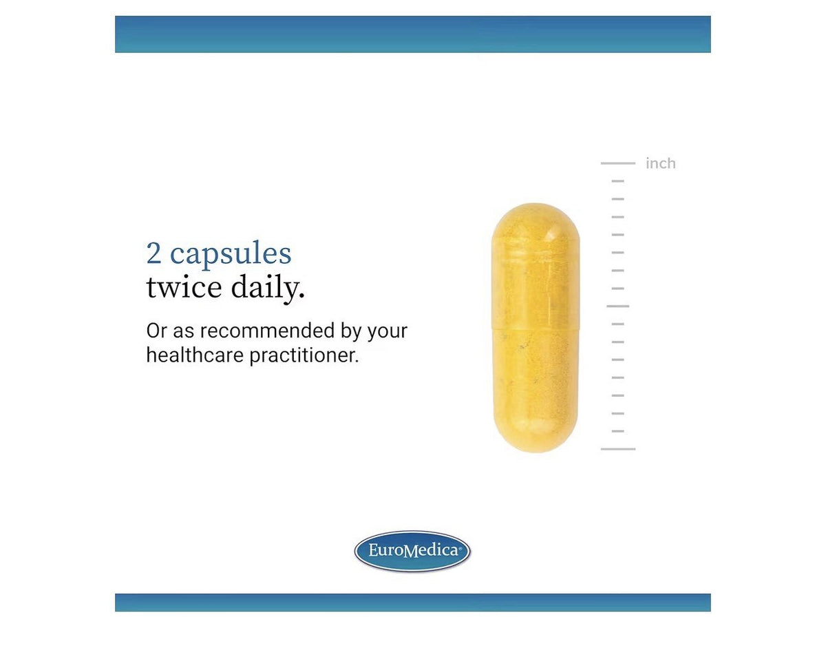 Euromedica Nerve Complex Supports Healthy Nerve Function Boswellia 60 Capsules