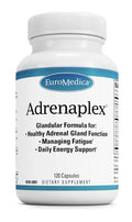EuroMedica Adrenaplex Adrenal Gland Function Manage Fatigue Energy Support 120ca