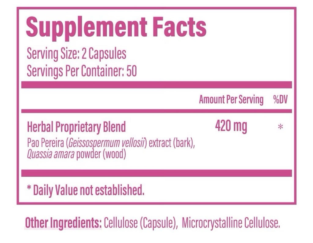 Beljanski Products Pao V FM® Natural Cellular Defense 100 Capsules