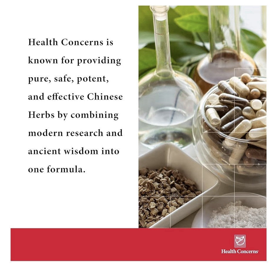 Health Concerns Ease Plus Bupleurum & Calcium Herbal Supplement 90 Capsules