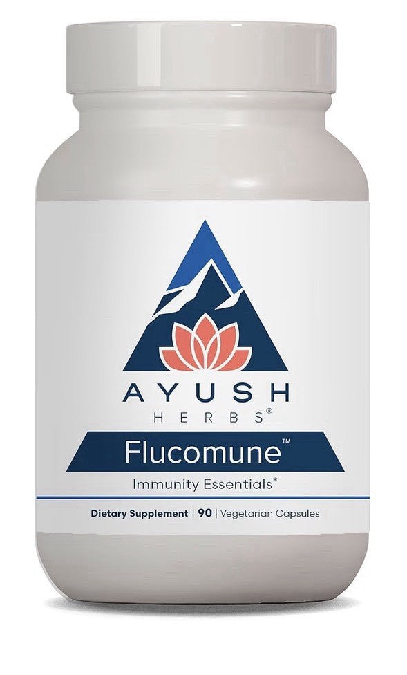 Ayush Herbs Flucomune Immunity Essentials Respiratory Balance Sinus Support 90ca
