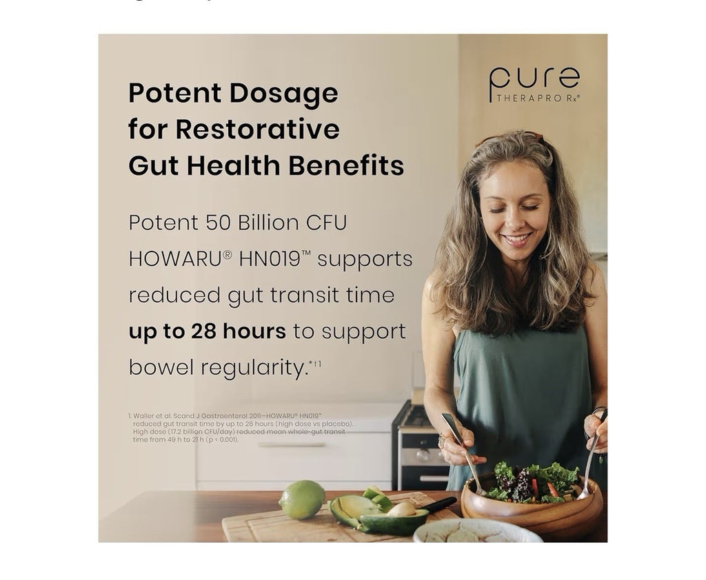 Pure Therapro Rx Power Probiotic 100 Billion CFU Flora Balance Digestion 30 Caps