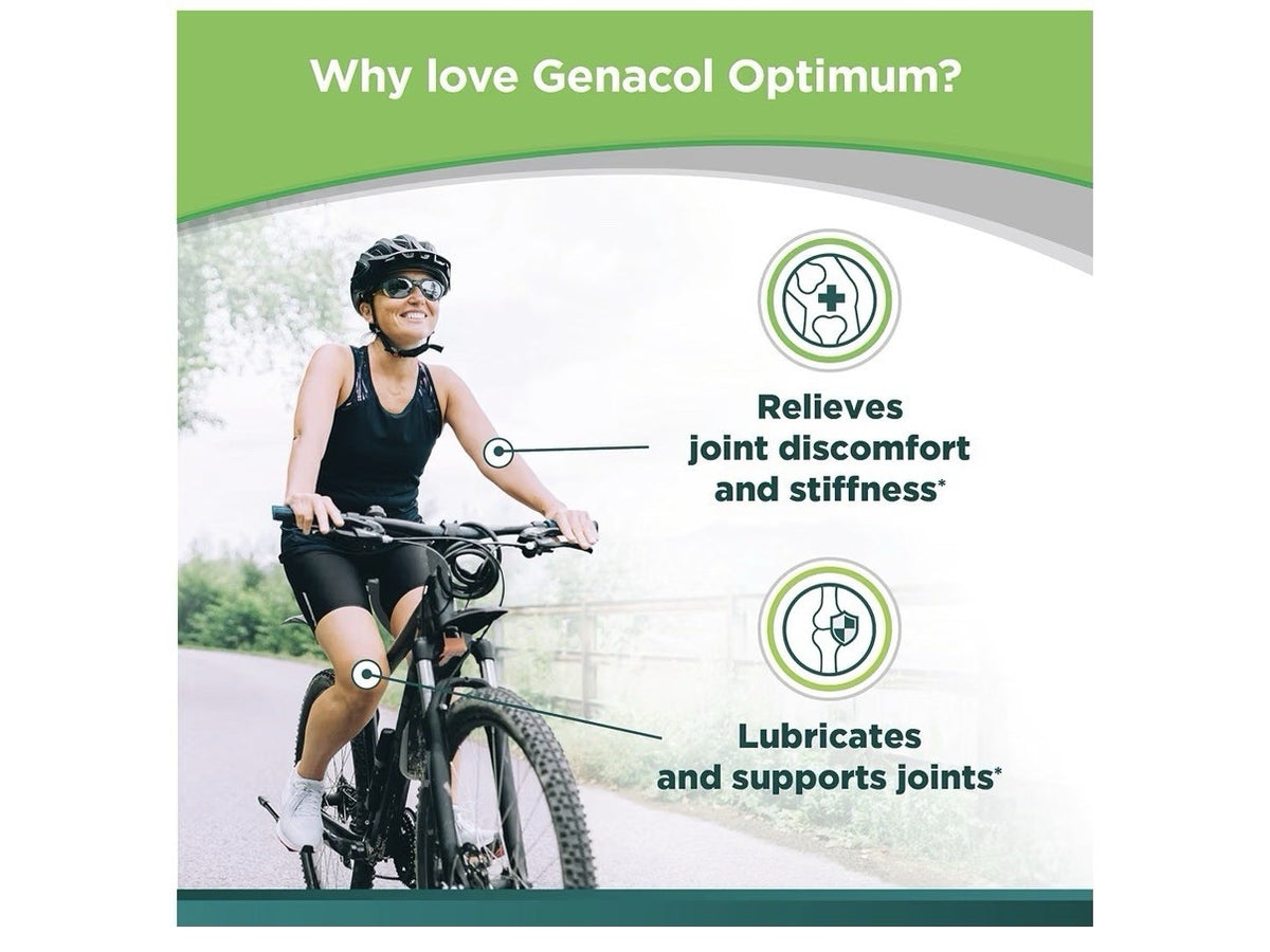 Genacol Optimum AminoLock Collagen Glucosamine Healthy Joints Lubricate 90 Caps