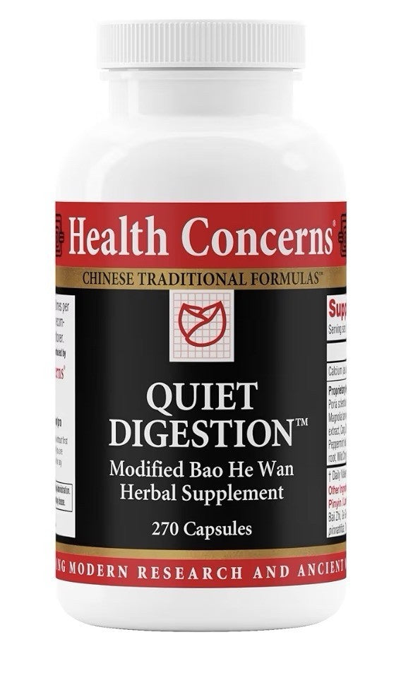 Health Concerns Quiet Digestion For Digestive Upset Stomach Gas Bloating 270caps
