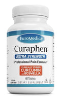 EuroMedica Curaphen Extra Strength Curcumin And Boswellia 60 Tablets