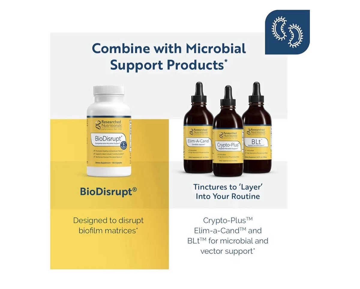 Researched Nutritionals Microbinate Microbial Health Complex Skin Health 120Caps
