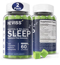 2 Pack NEVISS Restful & Relaxing Sleep Gummies Sleep Aid for Adults