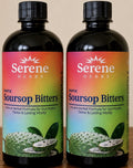 2 Packs  Serene Herbs Exotic Soursop Bitters Liquid Gut Health Detox Vitality