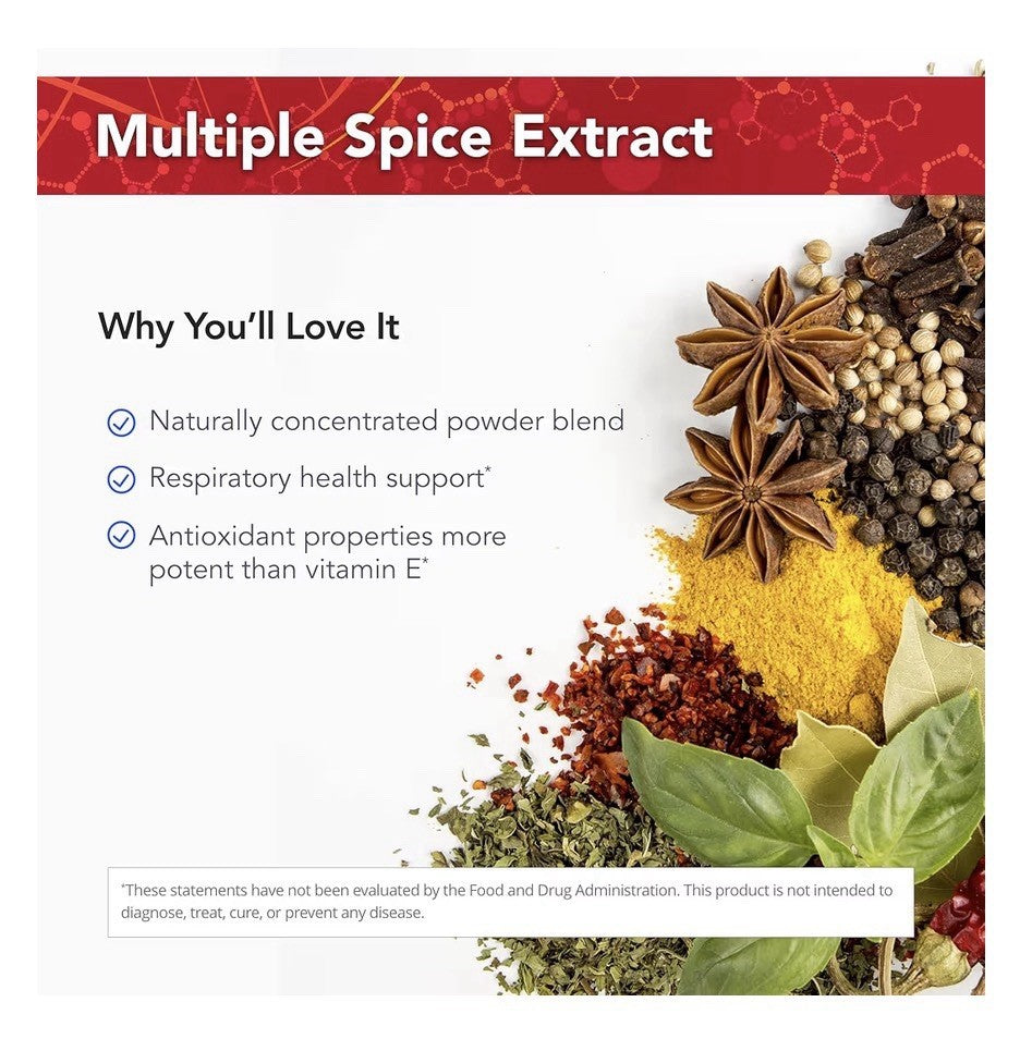 Physician's Strength Oregacillin Multiple Spice Extract Respiratory Health 90cap