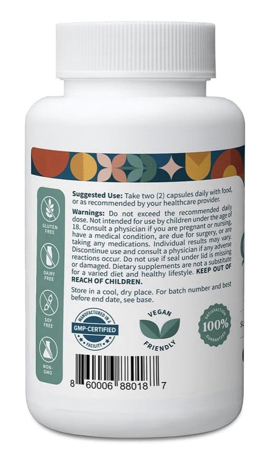 Pattern Wellness Quercetin Immune Anti Inflammatory Response Support 60 Capsules