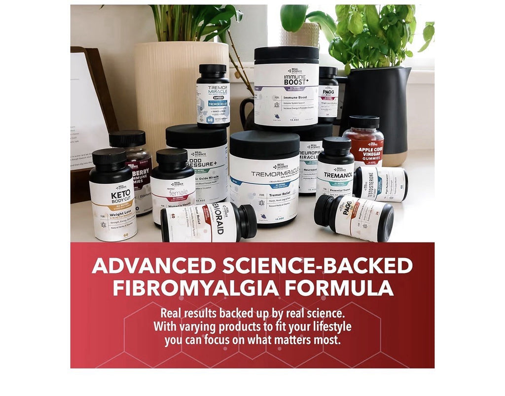 Real Science Fibromoxy Miracle Fibromyalgia Relief Flexibility Mobility 60 Caps